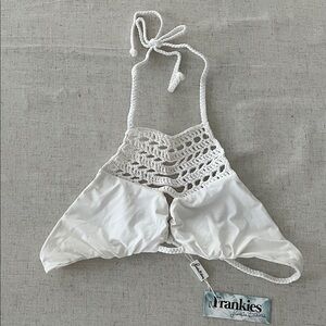 Frankies Bikinis Mimi Top - White